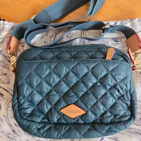 MZ Wallace Emerald Small Metro Camera Bag - Picture 2 of 3